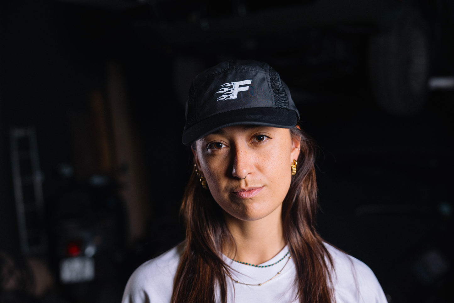 Burning F Multi Sport Hat